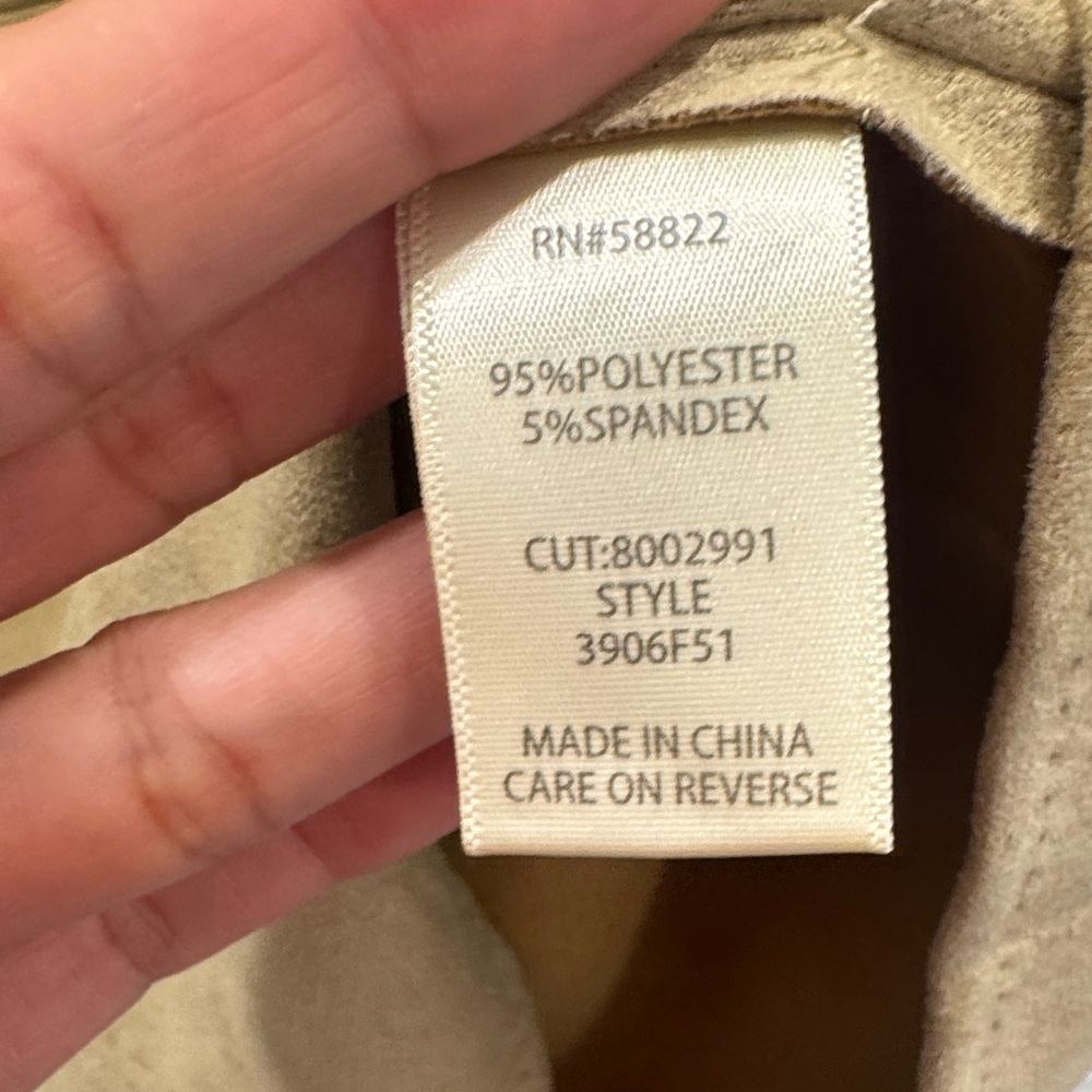 Max Studio Tan Garment - Picture 3 of 4